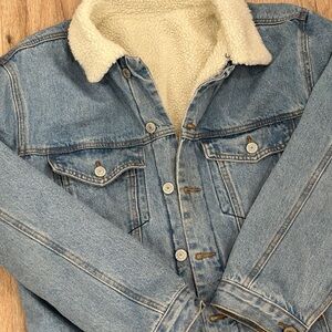 Lined Denim Jacket: John Galt California: Womens Medium